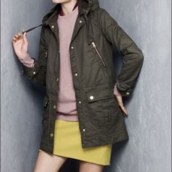 Chartreuse wool mini skirt - Picture 2 of 5